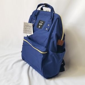 anello navy blue backpack